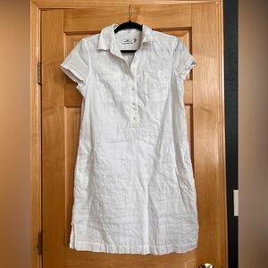 Vineyard Vines Linen White Dress